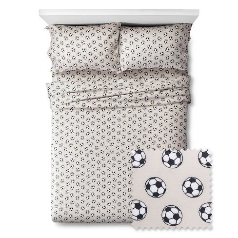 Twin Soccer Sheet Set Pillowfort Target