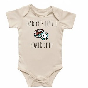 Poker Chips Vegas Newborn Baby Onesie® Bodysuit GS1 - 1 of 4