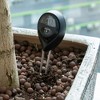 Insten Soil pH Meter, Soil Moisture / Light / pH Tester, For Gardening, Plant Care, Farming, Gardening Tool Kits, Black - 2 of 4