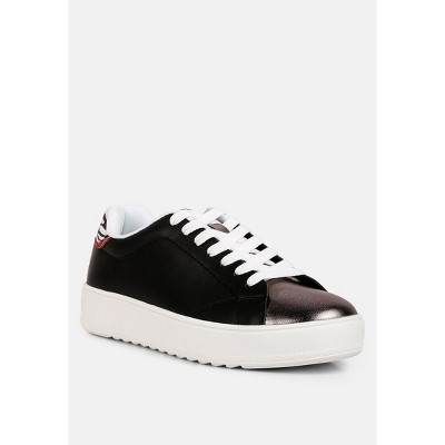 Женские кроссовки London Rag Womens Dory Metallic Accent Sneakers 9 — фото 2