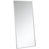 Elegant Lighting Metal frame rectangle mirror 30 inch in silver - 3 of 4