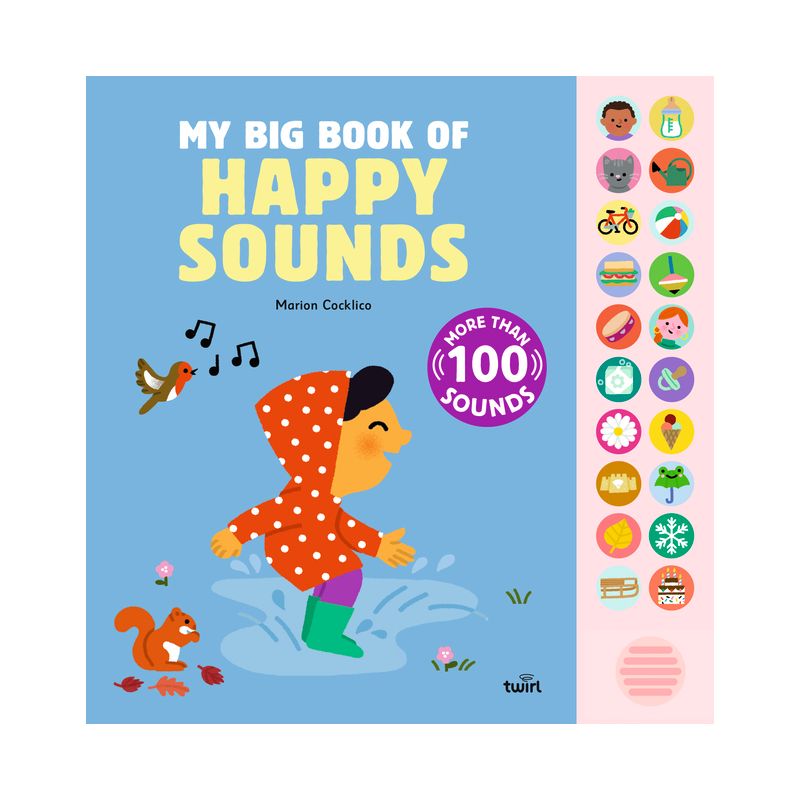 My Big Book of Happy Sounds - (Hardcover), 1 of 2