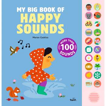 My Big Book of Happy Sounds - (Hardcover)