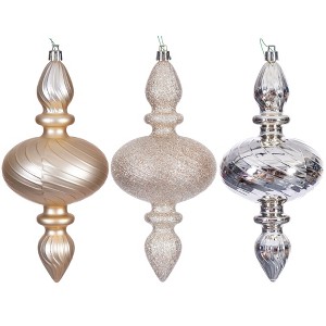 Vickerman Swirl Finial Ornament - 1 of 1