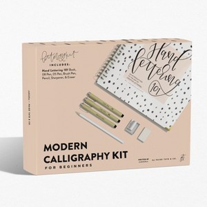 Modern Calligraphy Kit for Beginners - by  Chalkfulloflove (Spiral Bound) - 1 of 1