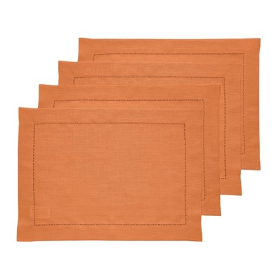 Solino Home Linen Classic Hemstitch Placemats