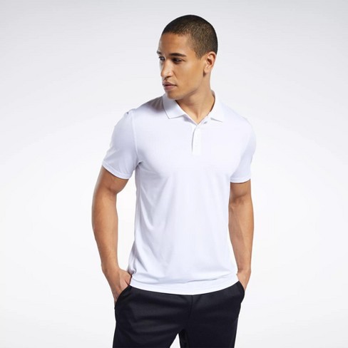 eenheid zwavel ontgrendelen Reebok Workout Ready Polo Shirt Mens Athletic T-shirts Small White : Target
