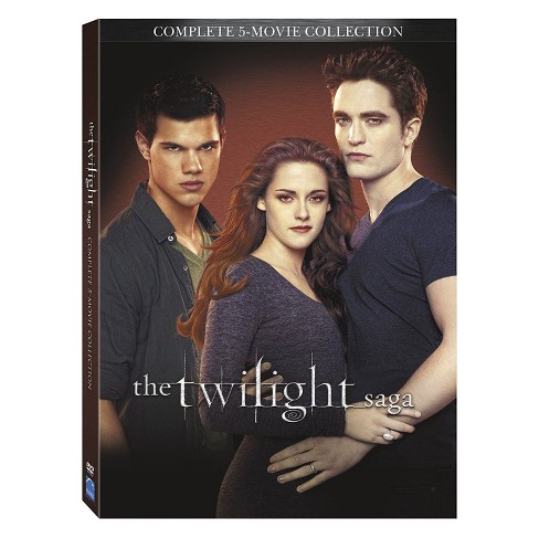 The Twilight Saga 5 Movie Collection Dvd Target