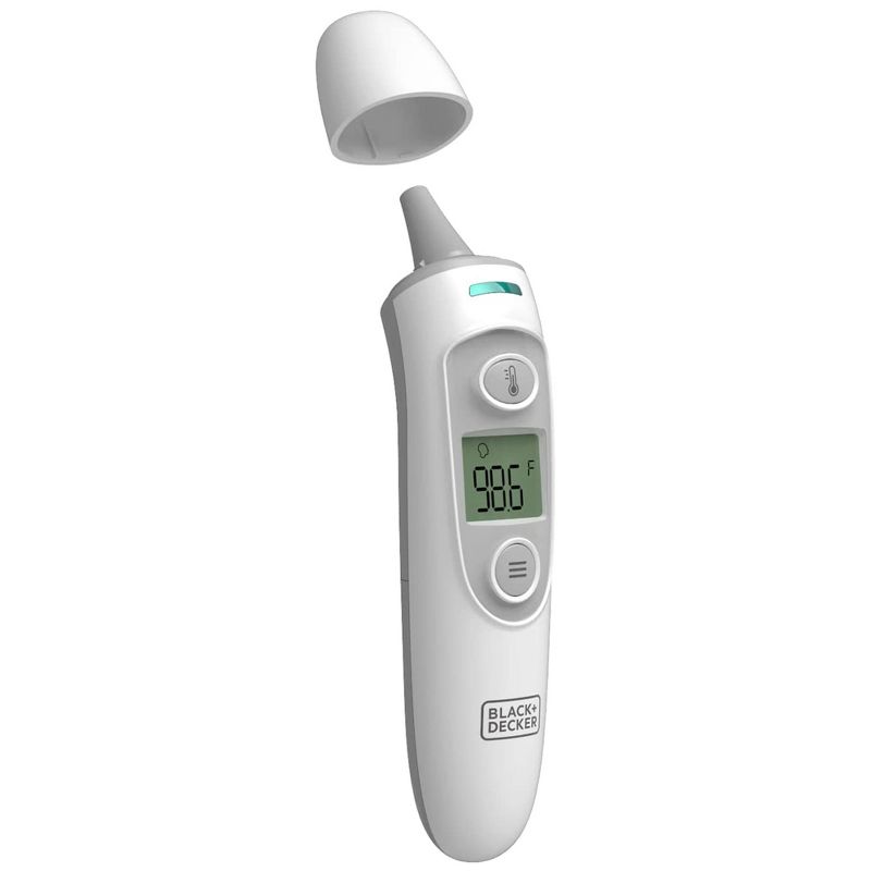 Black and Decker BDXTMB100 3 in 1 Infrared Forehead, Ear, & Object Thermometer, 4 of 7