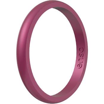 Enso Rings Halo Birthstone Series Silicone Ring
