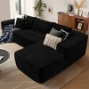 HOMLUX L Shape Modular Sectional Sofa Couch, Deep Seat Modern Minimalist Couches for Living Room - 2 of 4