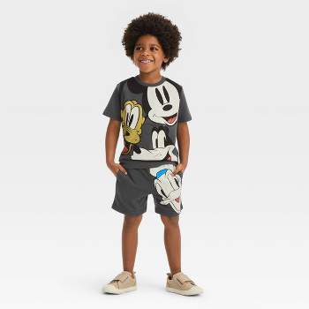 Toddler Boys' Short Sleeve Thermal Top And Shorts Set - Cat & Jack