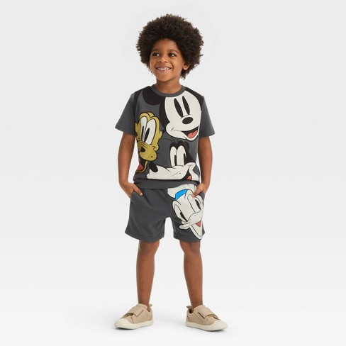 Baby Boys' Dino Graphic Top & Bottom Set - Cat & Jack™ Black : Target