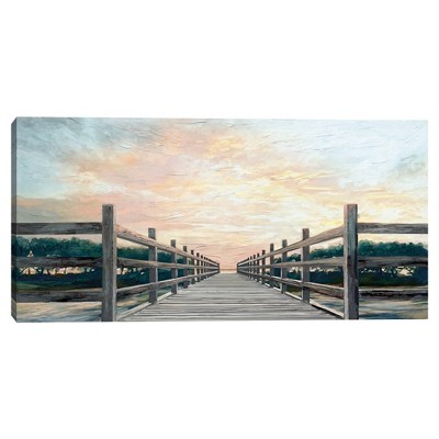 24" x 48" Pathway by Studio Arts Unframed Wall Canvas - Masterpiece Art Gallery