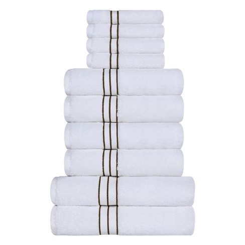 Premium Cotton Solid Plush Heavyweight Hotel Luxury Towel Set