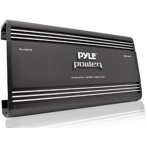 4 Channel Car Stereo Amplifier for Enhanced Sound Quality with Adjustable Gain, Compatible with All Vehicles - 1 of 4