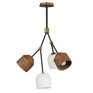 Maxim Lighting Akimbo 4 - Light Pendant in  Dark Bronze/Antique Brass - 1 of 1