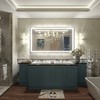 Apmir Super Bright Front & Back LED Lighted Anti-Fog Tempered Glass Bathroom/Vanity Mirror with ETL & 3-Year Warranty - 2 of 4