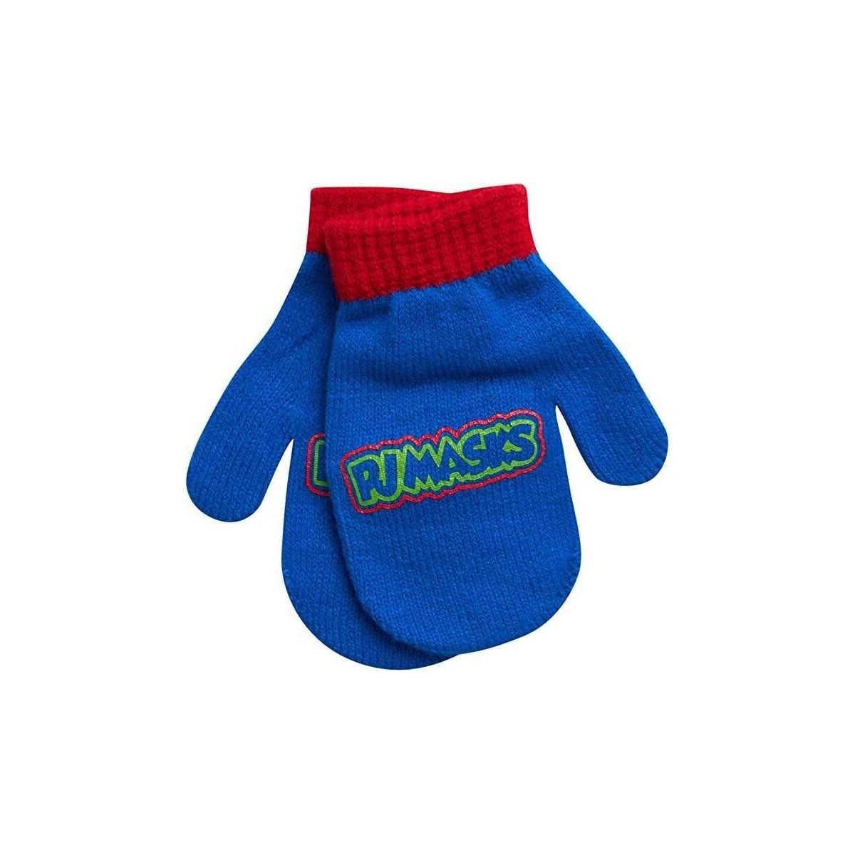 PJ Masks Boys Winter Hat & 2 Pair of Glove or Mittens Set, Kids Ages 2-7 - thumbnail 9