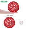 Unique Bargains Wicker Rattan Decorative DIY Crafts Balls for DIY Crafts 7.9 Inch 1 Pc - 2 of 4