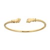 Better Jewelry, Solid .925 Sterling Silver West Indian Fist Bangle, 1 piece - 2 of 4