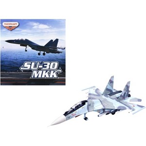 Sukhoi Su-30MKK Flanker-G Fighter Aircraft #504 "Russian Air Force" "Wing" Series 1/72 Diecast Model by Panzerkampf - 1 of 4