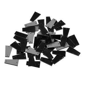 Unique Bargains Flat Back Acrylic Irregular Mirror for Evening Dresses Cloth 50 Pcs - 1 of 4
