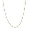 Black Bow Jewelry 0.8mm 14k Yellow Gold Solid Baby Wheat Chain Necklace - 3 of 4