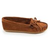 Minnetonka Women's Kilty Suede Moccasins - 3 of 4