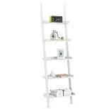 Tangkula 5 Layers Display Shelves Bookcase Shelving Unit Storage Wall Stand