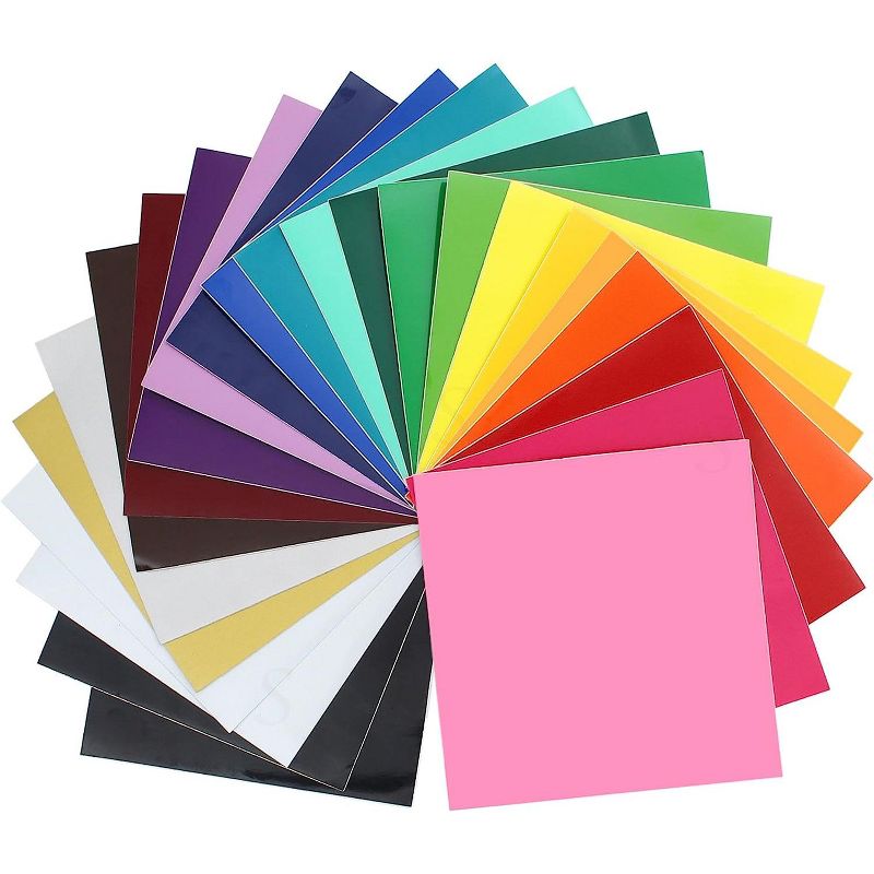 ORACAL 651 Glossy Vinyl - 24 Pack of Top Colors - 12" x 12" Sheets, 1 of 4