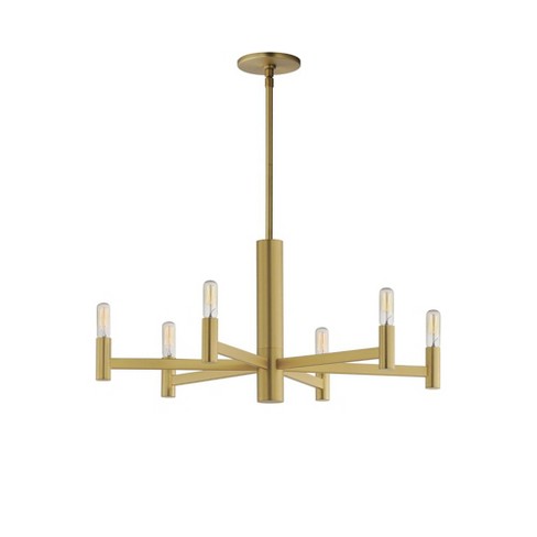 Maxim Lighting Emana 6 - Light Chandelier in  Natural Aged Brass - image 1 of 3