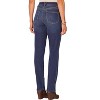 Women's High Rise Denim Straight Leg Jeans - Democracy - 3 of 4