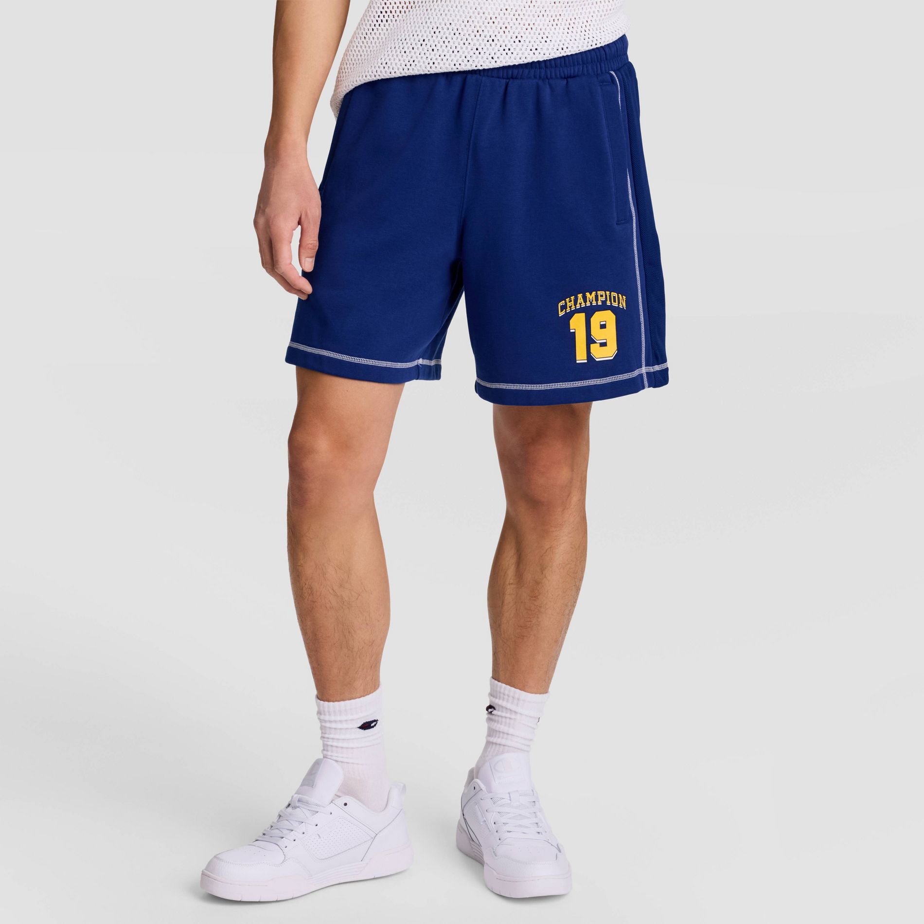 Champion Men's 7" Heritage Hoops French Terry Shorts
