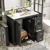 NicBex 36" Bathroom Vanity Cabinet with Ceramic Sink Combo,Chic&Stylish Bathroom Cabinet with Large Storage,Freestanding Vanity Combo Set - 2 of 4