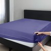 Microfiber Fitted Sheets Deep Pocket Up to 16-Inch , Ultra Soft , Easy Fit , Hypoallergenic Fitted Bed Sheets - Lux Decor Collection - 2 of 4