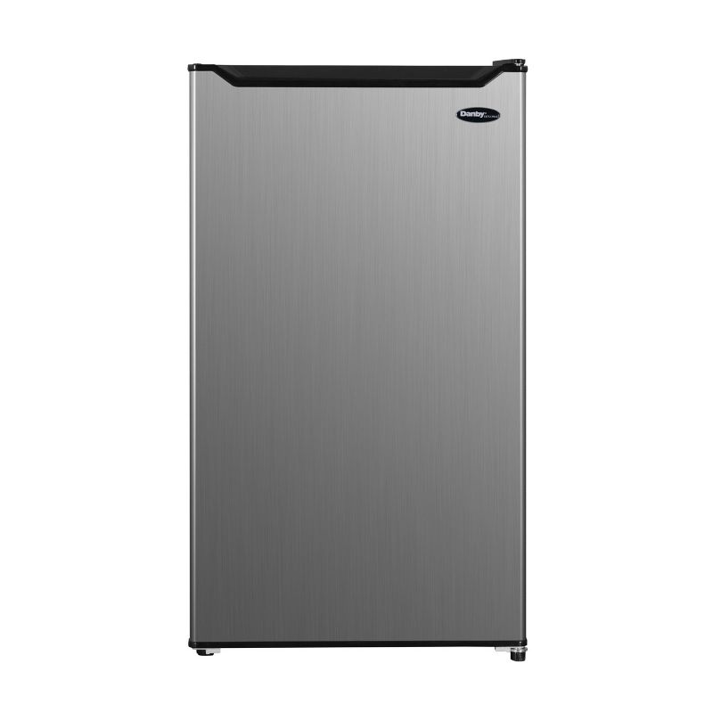 Danby Diplomat DCR033B2SLM 3.3 cu ft Compact Refrigerator in Stainless steel look, 1 of 17