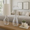 Contemporary Hourglass Sculpture for Home Decor - Stylish Decorative Object for Family Game Night, Desk Decor, and Living Room Decoration - 3 of 4