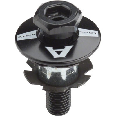 Aheadset Hollow Top Cap, Bolt and Starnut for 1-1/8" Threadless Freestyle Headset