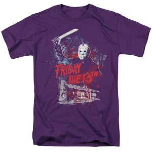 Friday The 13th Cabin Adult T-Shirt - 1 of 4