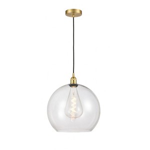 Athens - 1 Light Pendant In Industrial Style-17.38 Inches Tall and 13.75 Inches Wide - 1 of 1