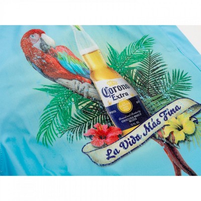 Corona Mens Corona Extra La Vida Mas Fina Tropical Board Shorts - Large — фото 3