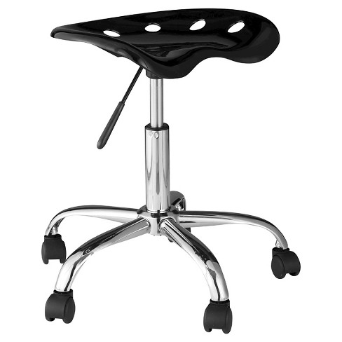 Onespace 60 101405 Computer Task Chair With Tractor Seat Black