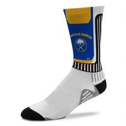 NHL Buffalo Sabres Men's Arched Name Crew Socks - L