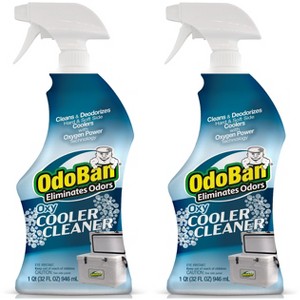 OdoBan Oxy Cooler Reviver, Cleans and Deodorizes with Oxy Power Technology, For Hard and Soft-Side Coolers, 32 Ounce Spray Bottle - 1 of 4