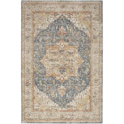 Nourison Petra Vintage Medallion Indoor Rug