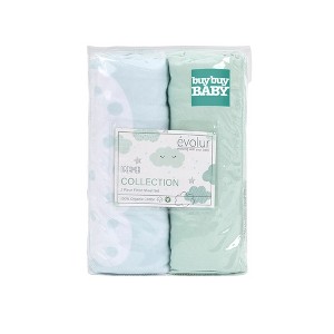 buybuy BABY by Evolur Zoo Love 2-Piece Sheet Set - 1 of 4