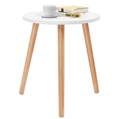 Costway Modern Round Coffee Tea Side Sofa Table Living Room Furniture Home Decor