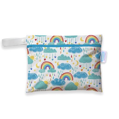 Thirsties | Mini Wet Bag Pack of 1 - Rainbow Multicolored, One Size