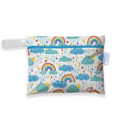 Image of Thirsties | Mini Wet Bag Pack of 1 - Rainbow Multicolored, One Size